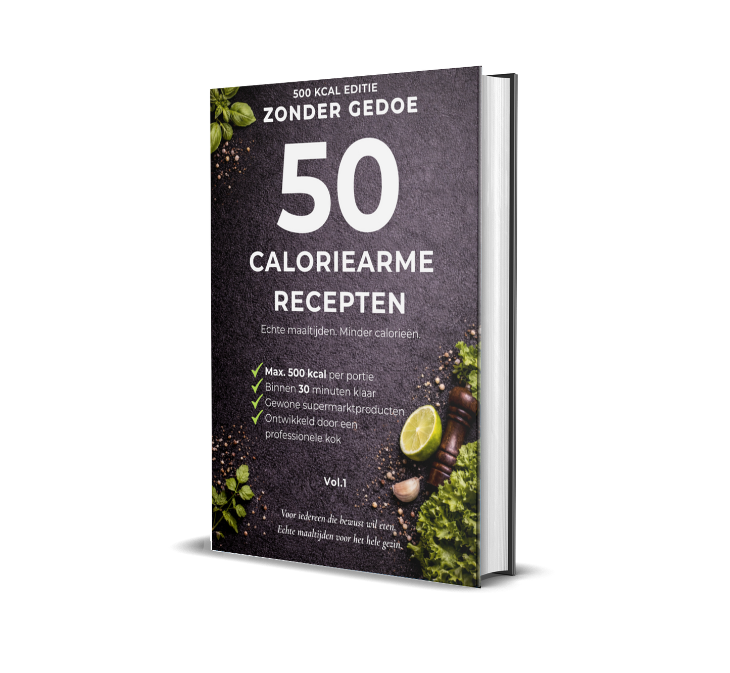 Zonder Gedoe – 50 Caloriearme Recepten